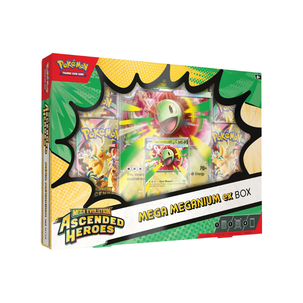 Ascended Heroes Mega Meganium ex Box